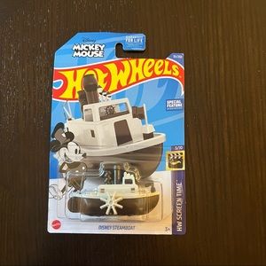 Hot wheels Screen Time Disney Mickey Mouse Steamboat